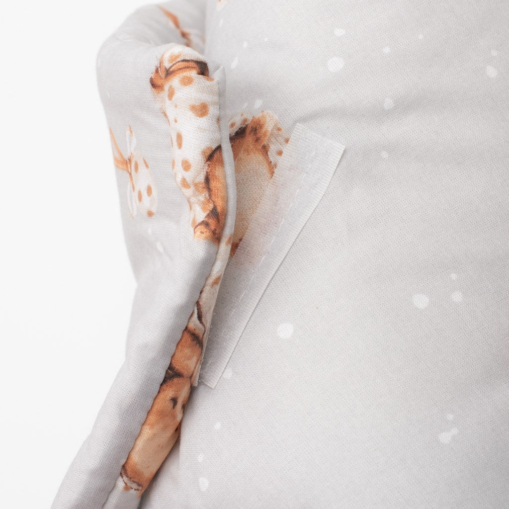 Gyerek pólya New Baby Sweet teddy bear 80x80 cm brown