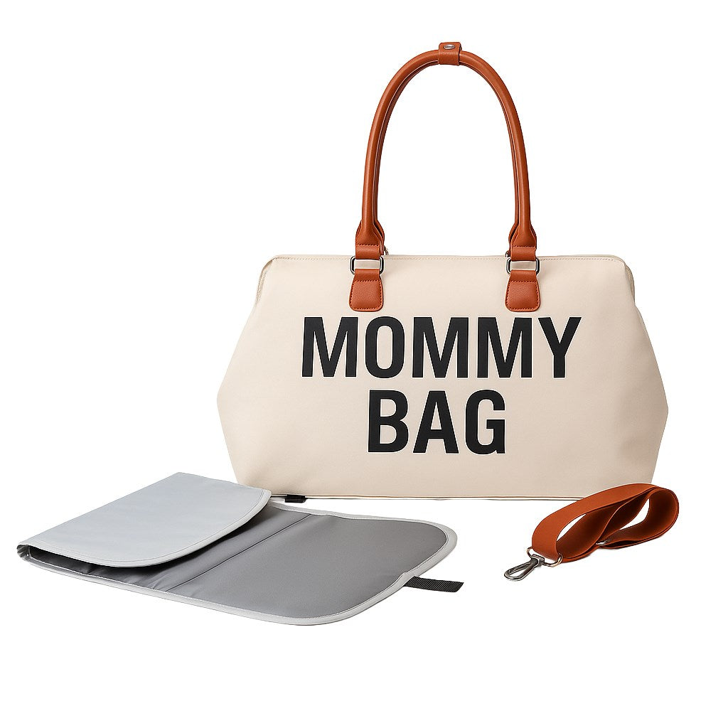Anyuka táskája Mommy Bag bézs