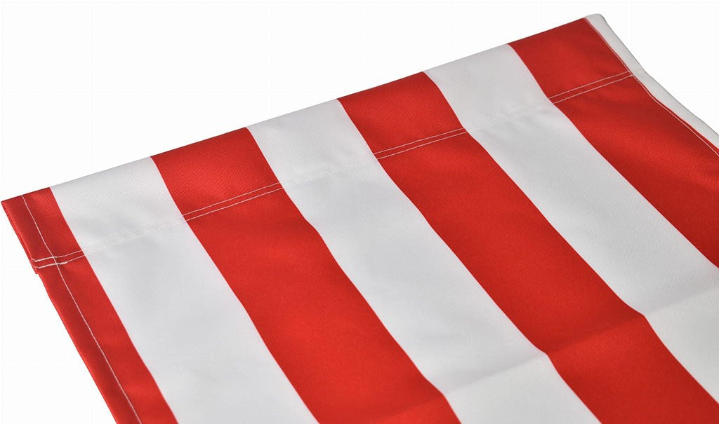 Kerti összecsukható strandnyugágy Baby Mix piros-fehér