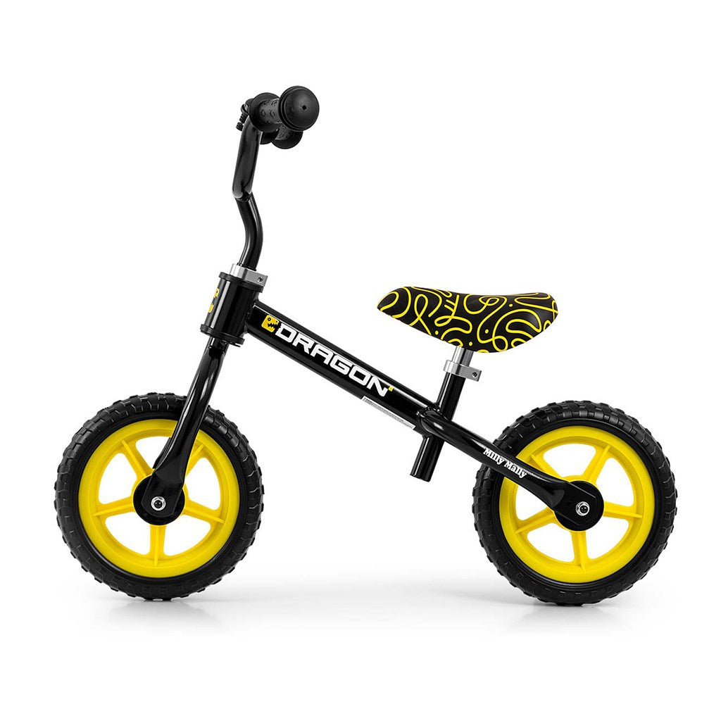 Gyerek futóbicikli Milly Mally Dragon black