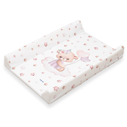 Pelenkázó lap Baby Mix Maci 47x70cm rózsaszín