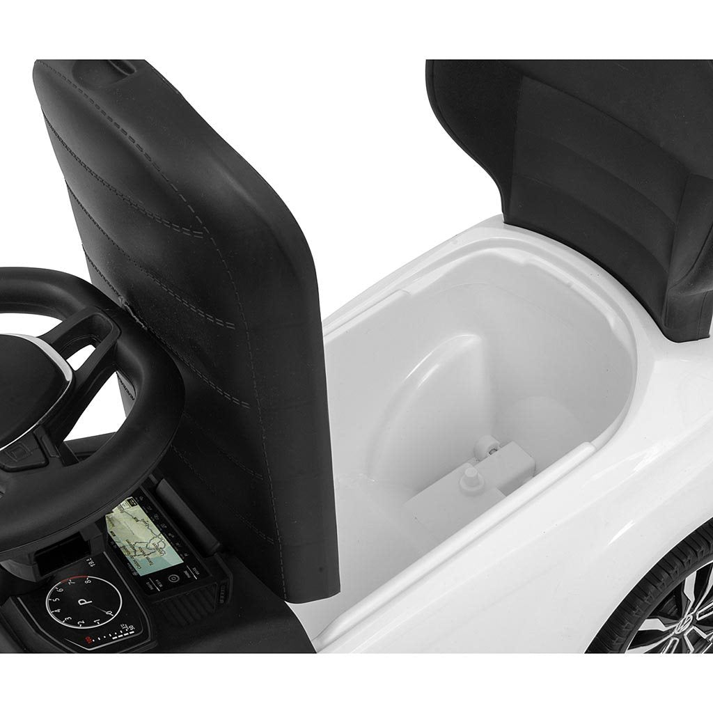 Bébitaxi tolókarral VOLKSWAGEN T-ROC Milly Mally fehér (a csomagolás sérült)