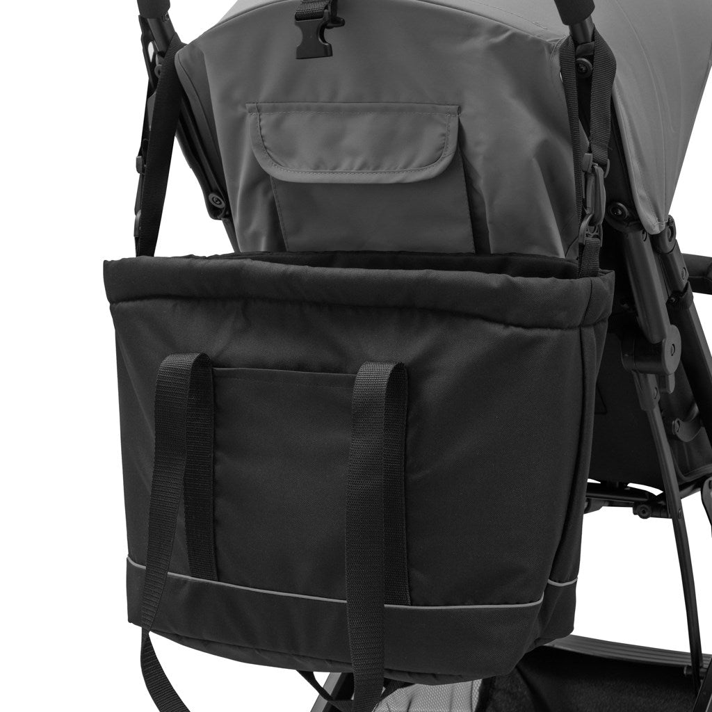 Baby Mix Lux fekete babakocsi táska