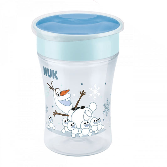 Bájos itató pohár Mini Magic NUK 360° fedéllel Frozen Olaf 230 ml