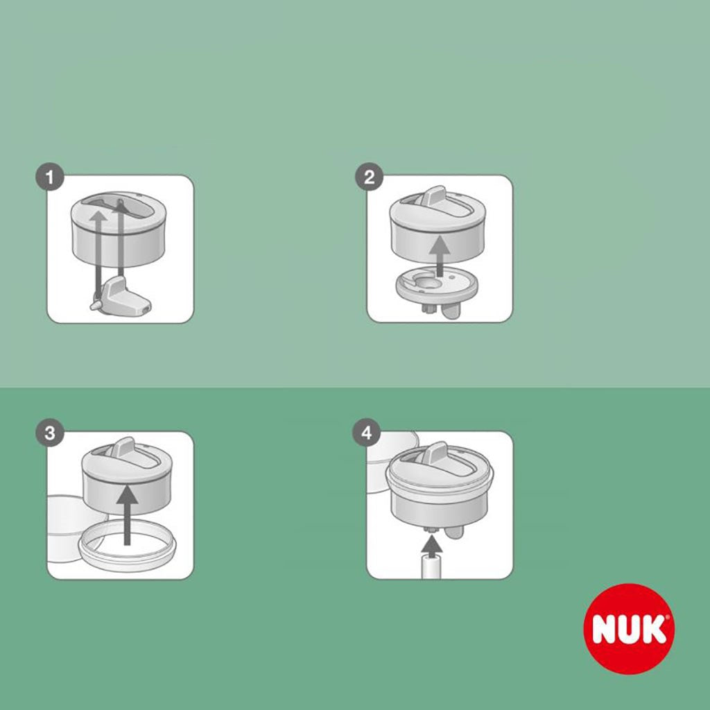 Gyermek itatópohár NUK Mini-Me Flip Frozen  450 ml 12+ m