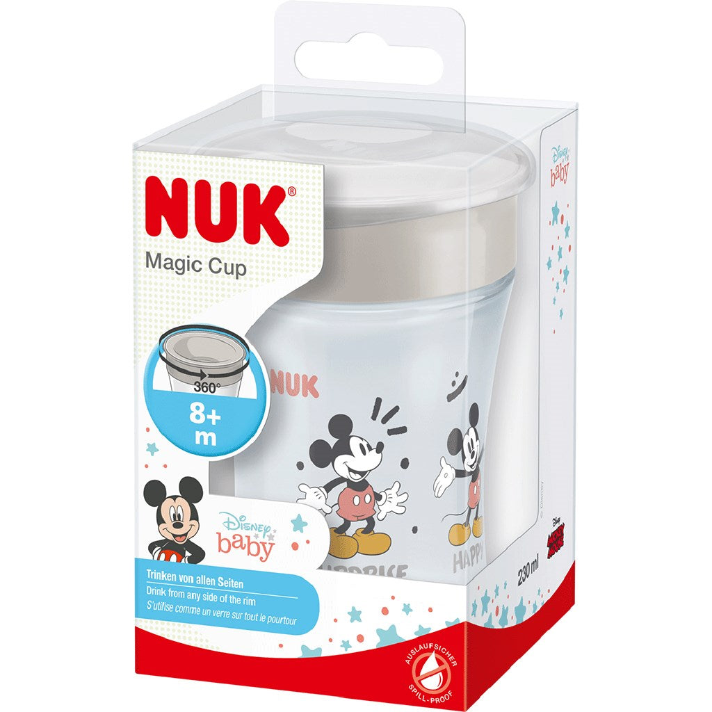 Bájos itató pohár Magic Mickey Mouse NUK (8+ m.) 360°