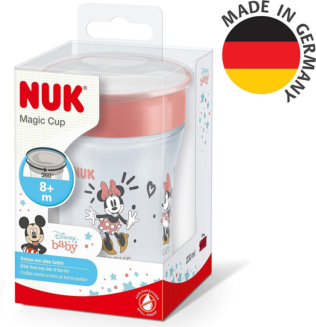 Bájos itató pohár Magic Minnie  NUK (8+ m.) 360°