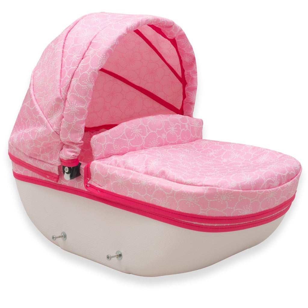 Luxus játék babakocsi New Baby COMFORT rózsaszín