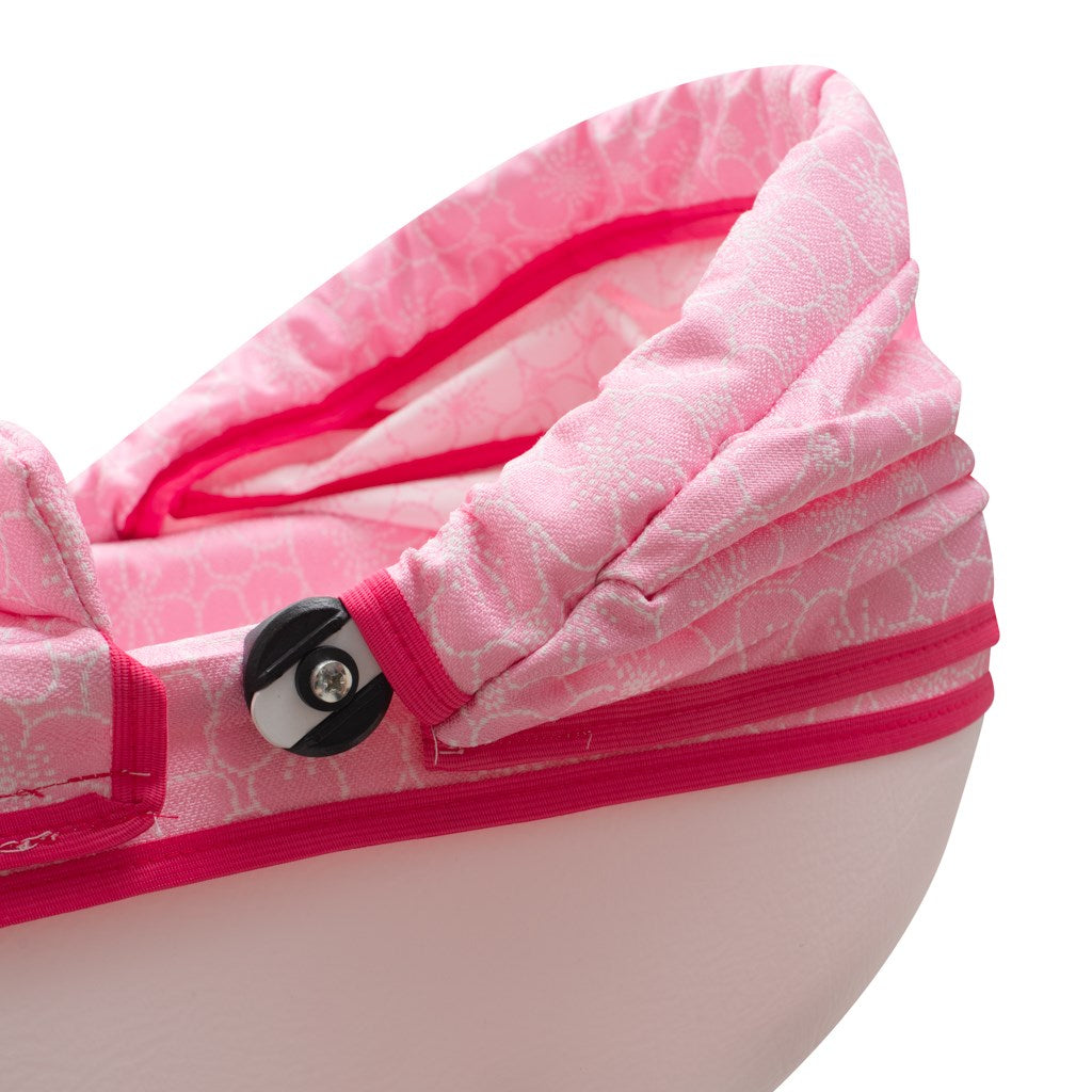 Luxus játék babakocsi New Baby COMFORT rózsaszín