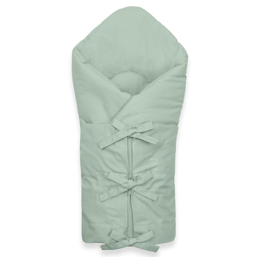 Klasszikus megkötős pólya New Baby sea green