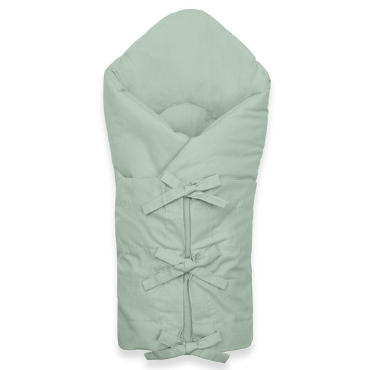 Klasszikus megkötős pólya New Baby sea green