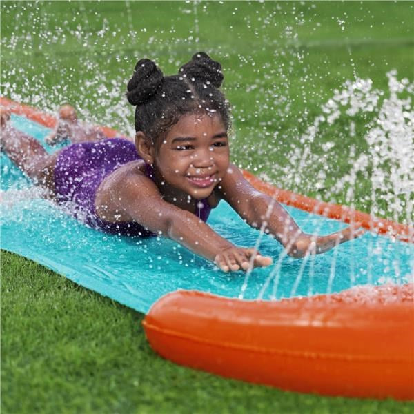 Gyerek vízicsúszda szórófejekkel Bestway H2OGO! StomBlast 4,88 m