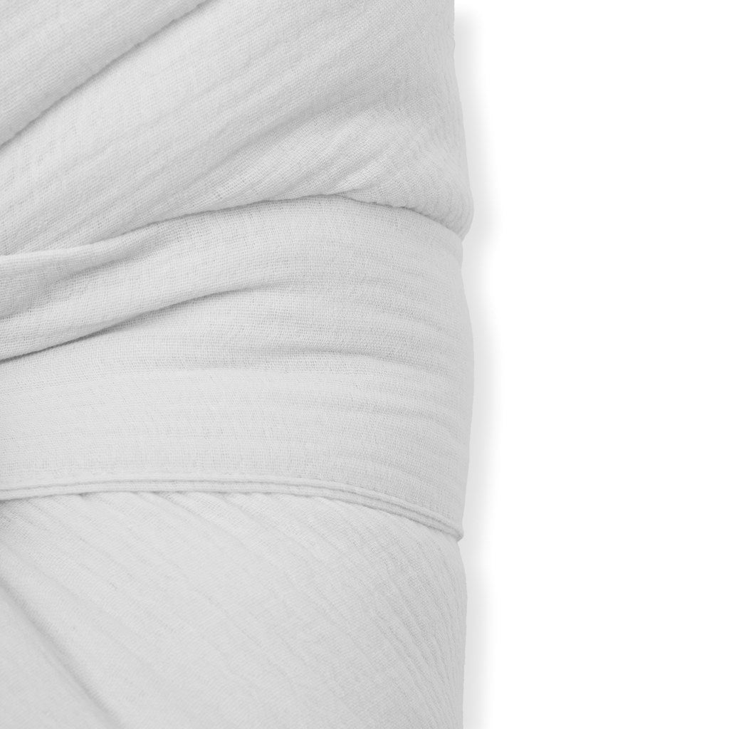 Muszlin megkötős pólya New Baby white