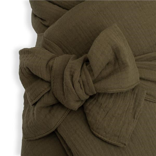 Muszlin megkötős pólya New Baby olive