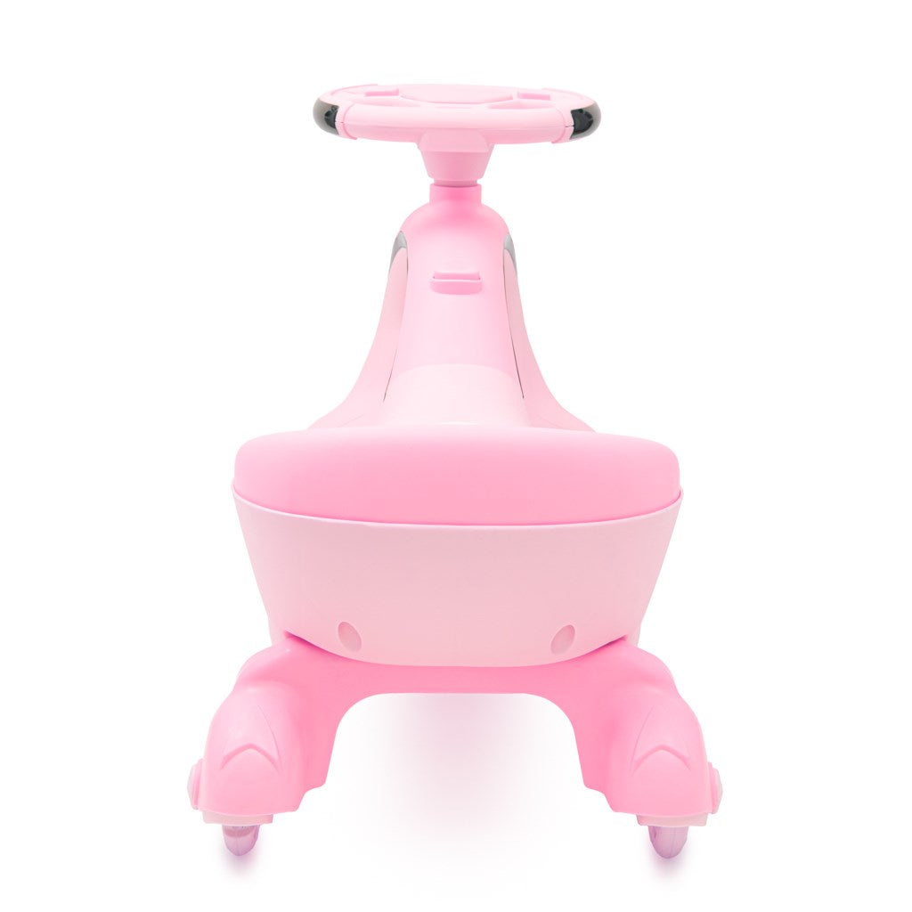 Gravitációs gyerekjármű LED-del Baby Mix G-Force babarózsaszín (Sérült csomagolás)