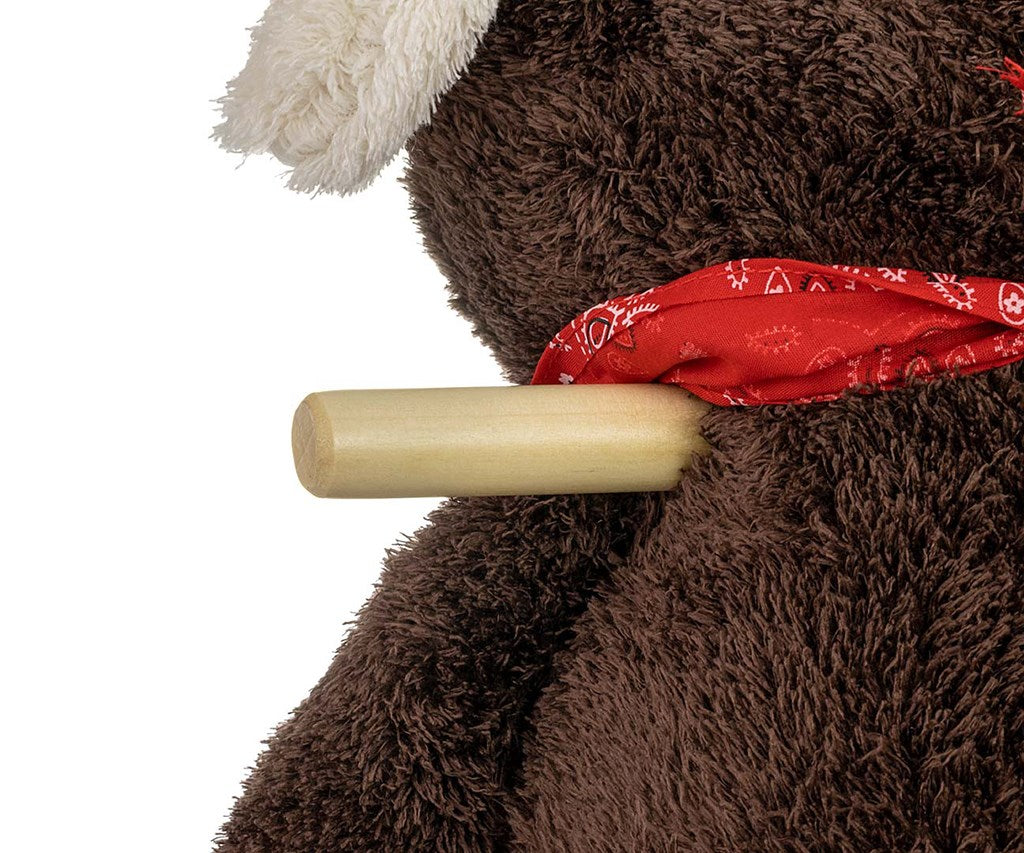 Ringató kutya dallammal és kerekekkel Milly Mally Polly Plus Barna kutya