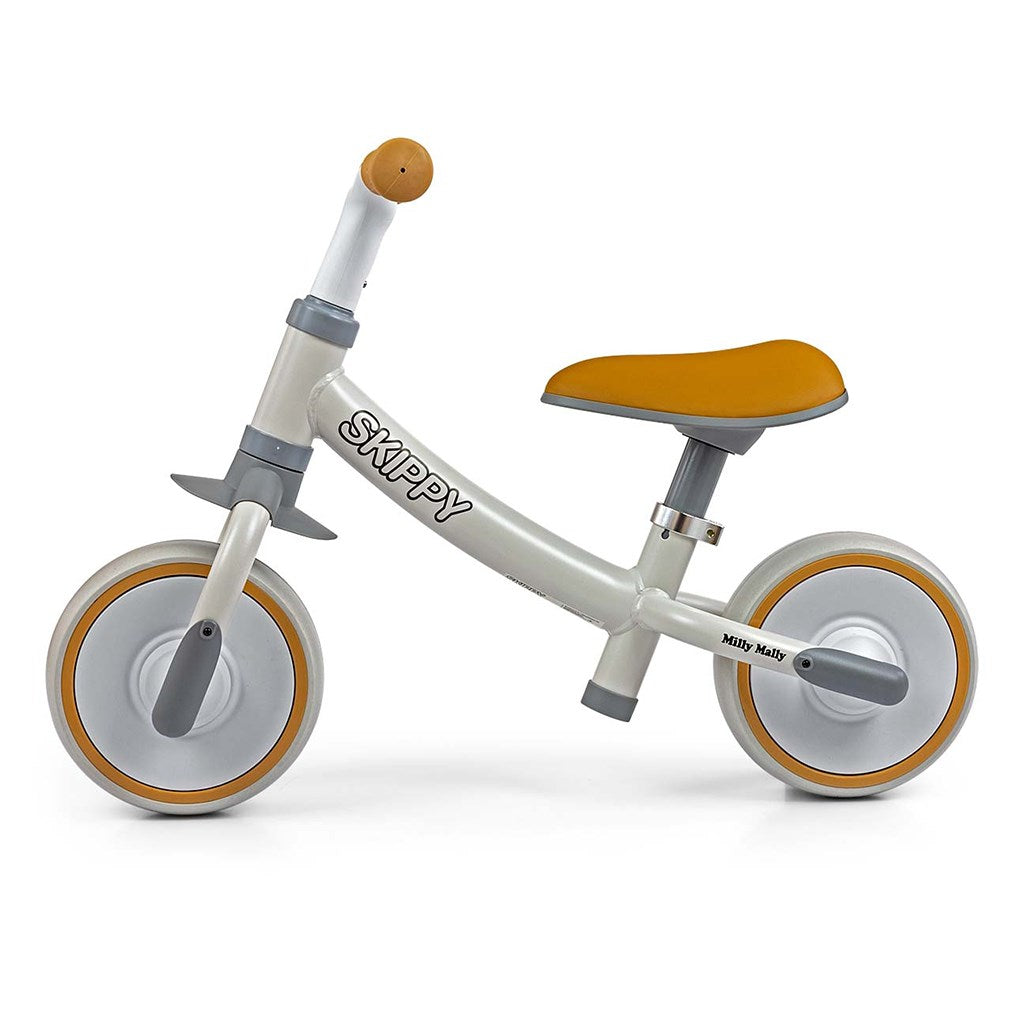 Gyerek futóbicikli Milly Mally Skippy white