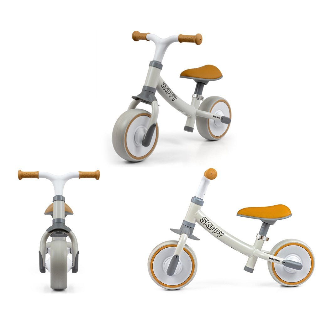 Gyerek futóbicikli Milly Mally Skippy white