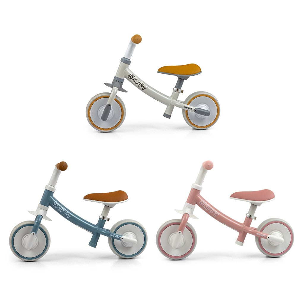 Gyerek futóbicikli Milly Mally Skippy white