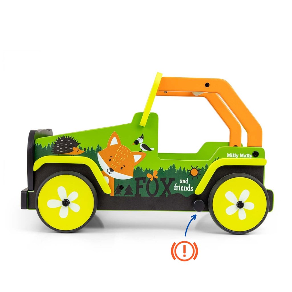 Explorer járássegítő Viga Fox and Friends