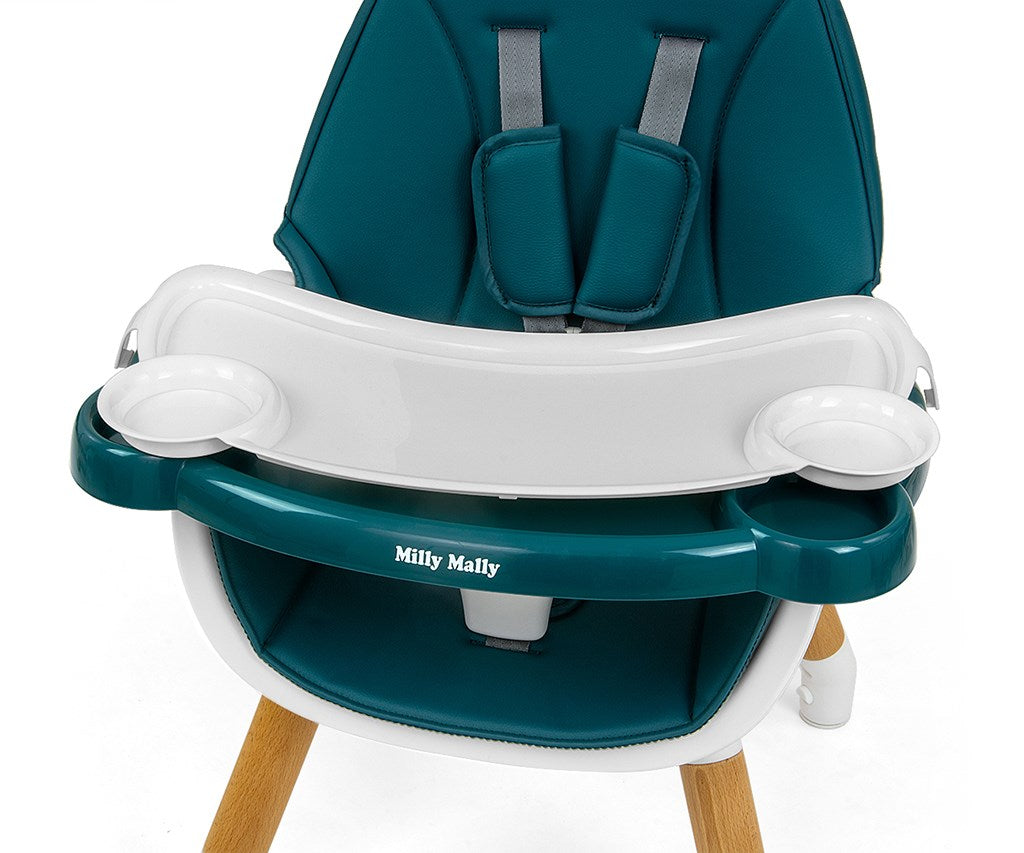 Etetőszék Milly Mally 2az1-ben Malmo dark green