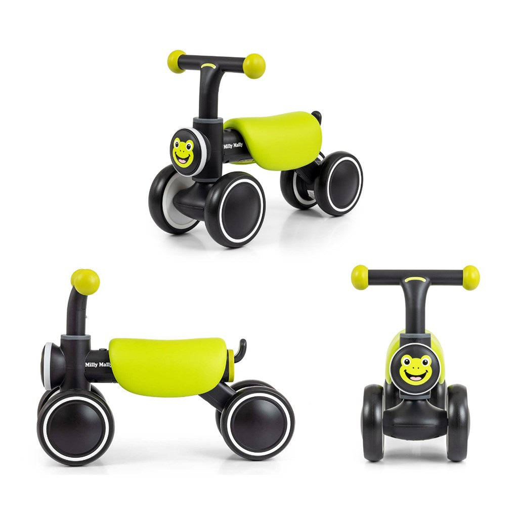 Gyerek futóbicikli  Milly Mally York green