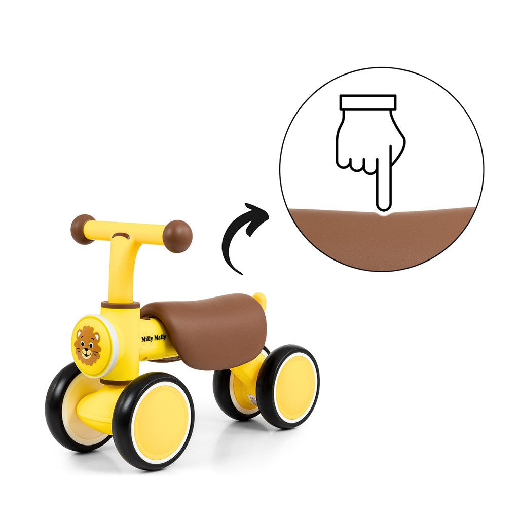 Gyerek futóbicikli  Milly Mally York yellow