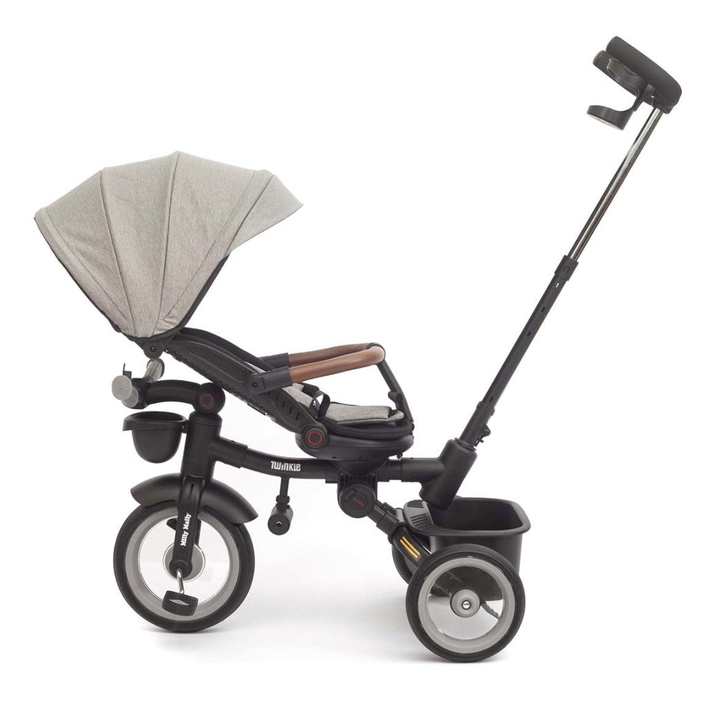 Luxus gyerek tricikli világítással Milly Mally Twinkle grey