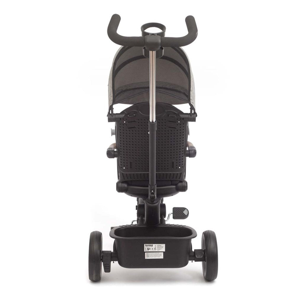 Luxus gyerek tricikli világítással Milly Mally Twinkle grey