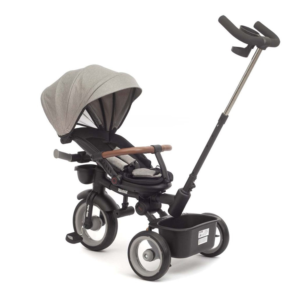 Luxus gyerek tricikli világítással Milly Mally Twinkle grey