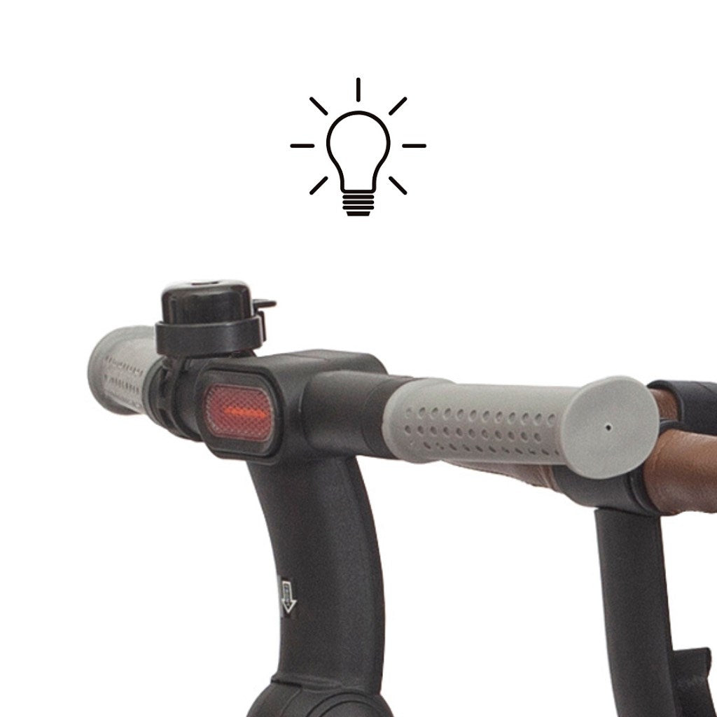 Luxus gyerek tricikli világítással Milly Mally Twinkle grey