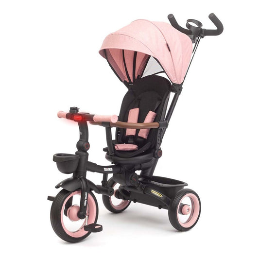 Luxus gyerek tricikli világítással Milly Mally Twinkle pink