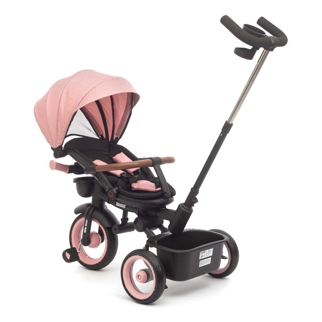 Luxus gyerek tricikli világítással Milly Mally Twinkle pink