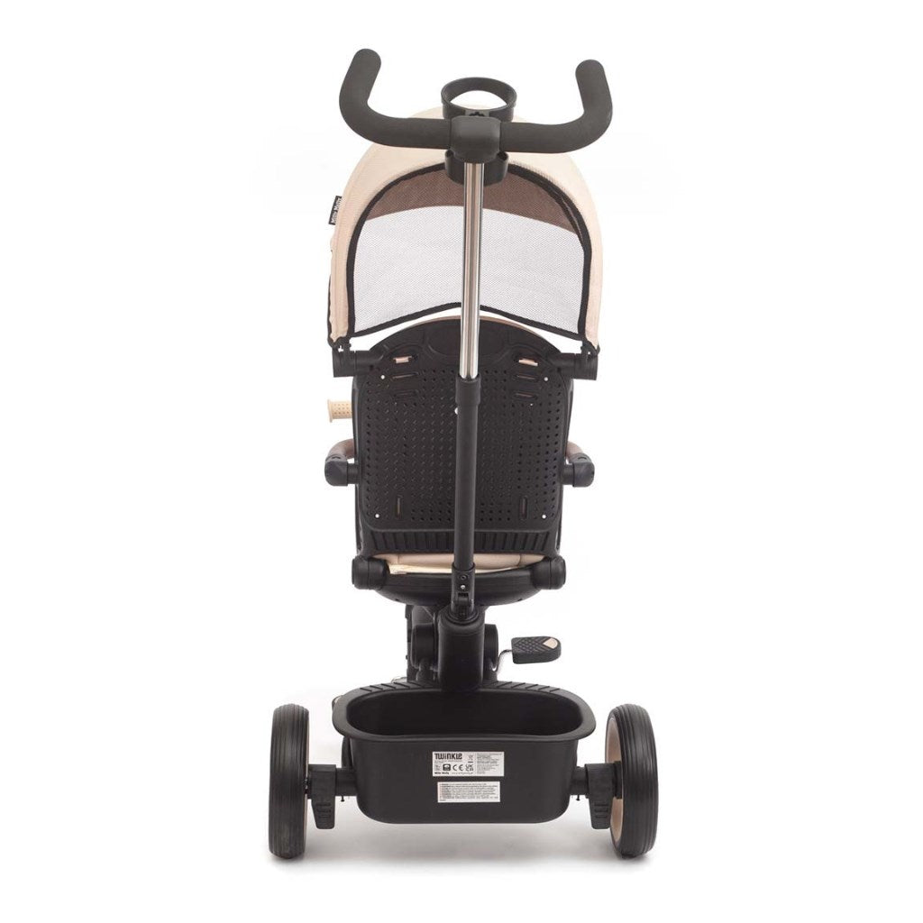Luxus gyerek tricikli világítással Milly Mally Twinkle beige