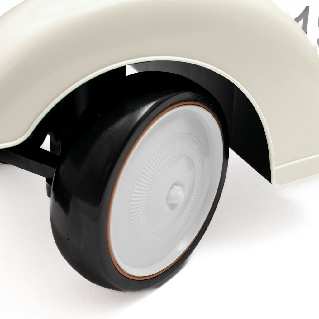 Zenélő bébitaxi Baby Mix Retro bézs (Sérült csomagolás)