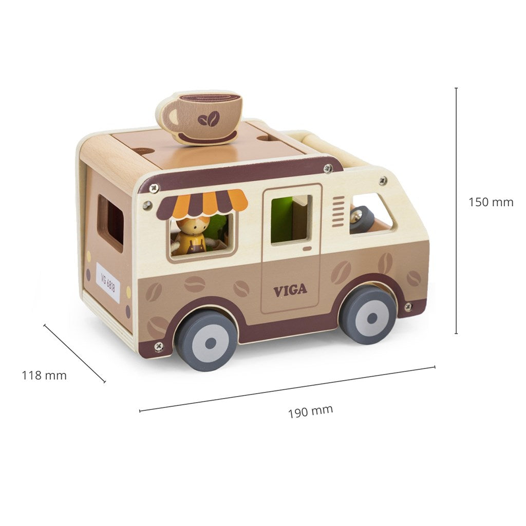 Fa mobil kávézó Viga