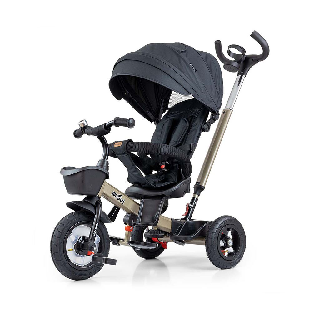 Gyerek háromkerekű bicikli Milly Mally Movi gold (sérült csomagolás)