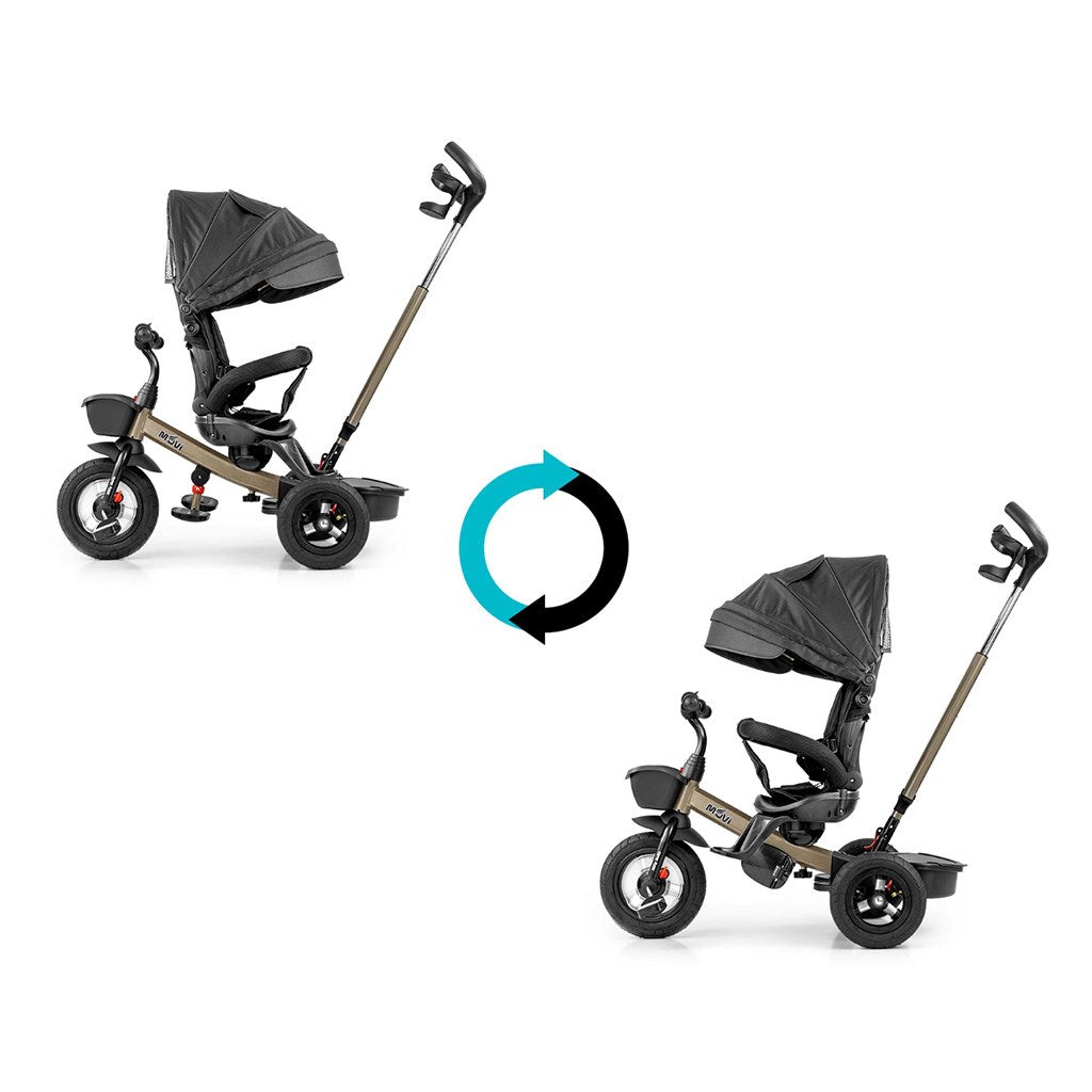 Gyerek háromkerekű bicikli Milly Mally Movi gold (sérült csomagolás)