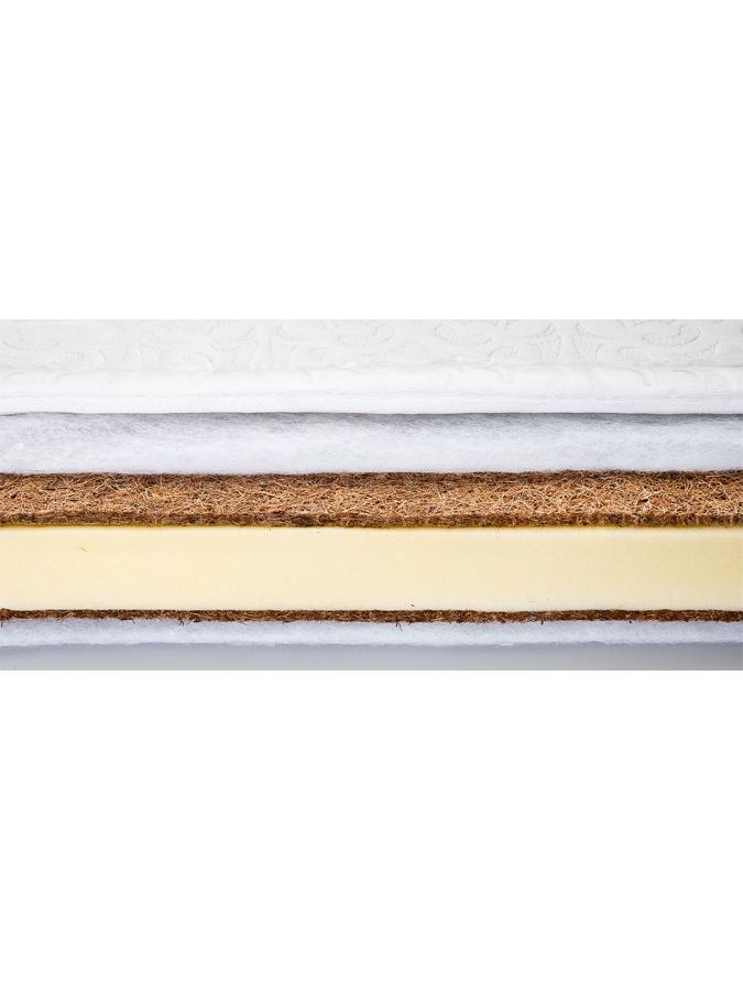 Matrac SENSILLO kókusz-hab-kókusz Classic 120x60 cm