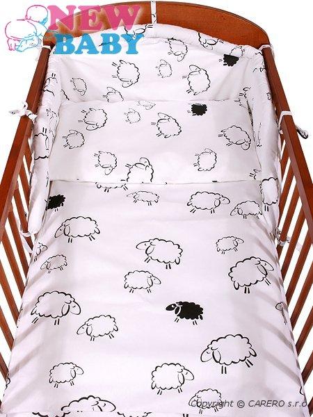 3-részes ágyneműhuzat New Baby 90/120 cm Bari féher