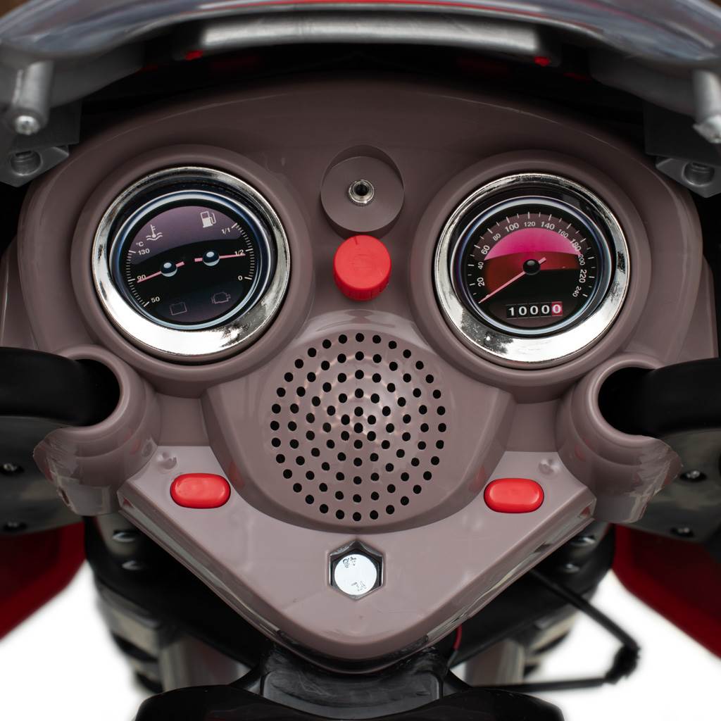 Gyermek elektromos motor Baby Mix RACER piros fekete