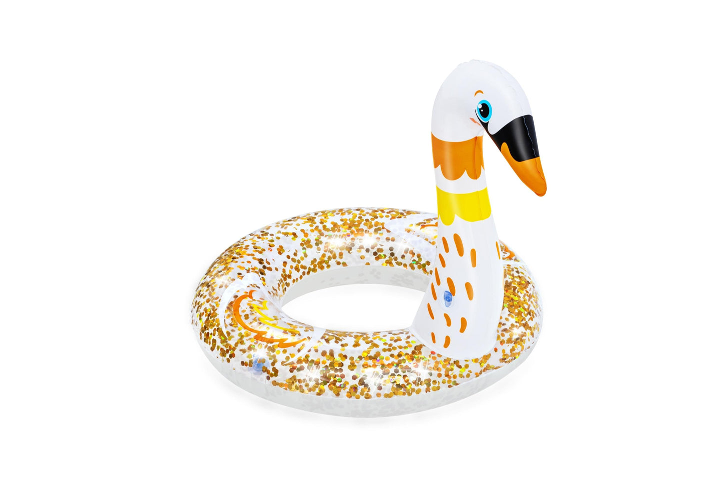 Bestway 36306 Swan Glitter úszógyűrű 61cm x 58.5cm