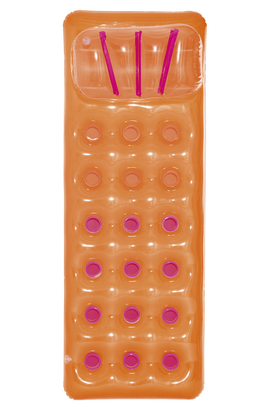 Bestway 43015 felfújható strandmatrac 188cm x 71cm narancssárga