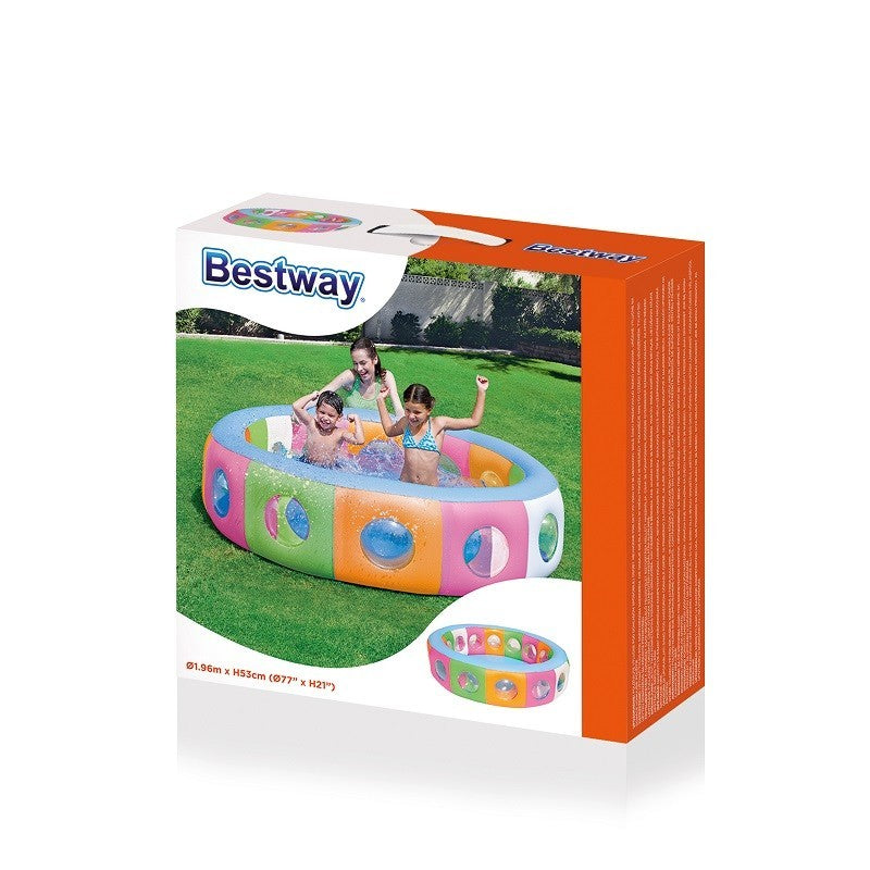 Bestway 51064 Φ77" X M 21"/Φ1.96M X M 53cm Ablakba építhető medence