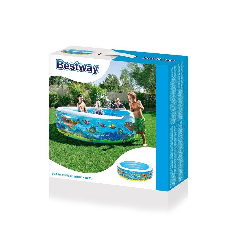 Bestway 51123 Φ90" X 22"/Φ2,29M X 56cm játszómedence