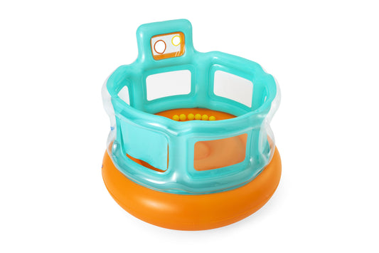 Bestway 52344 Felfújható Kerek Ugrálóvár Hops 'n Hoops 1