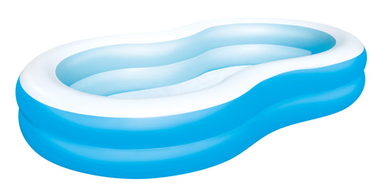 Bestway 54117 8.6' X 62" X 18" / 2.62M X 1.57M X 46cm The Big Lagoon családi medence
