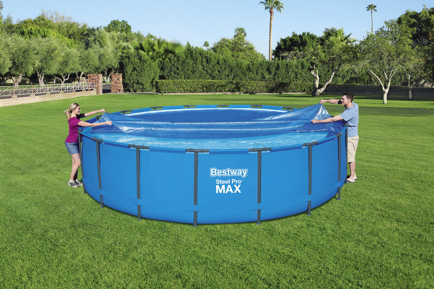 Bestway 58173 napelemes medencetakaró 5