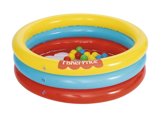 Bestway 93501 Fisher-Price® Φ36" x M 10"/Φ91cm x M 25cm 3 karikás labdamedence játékmedence