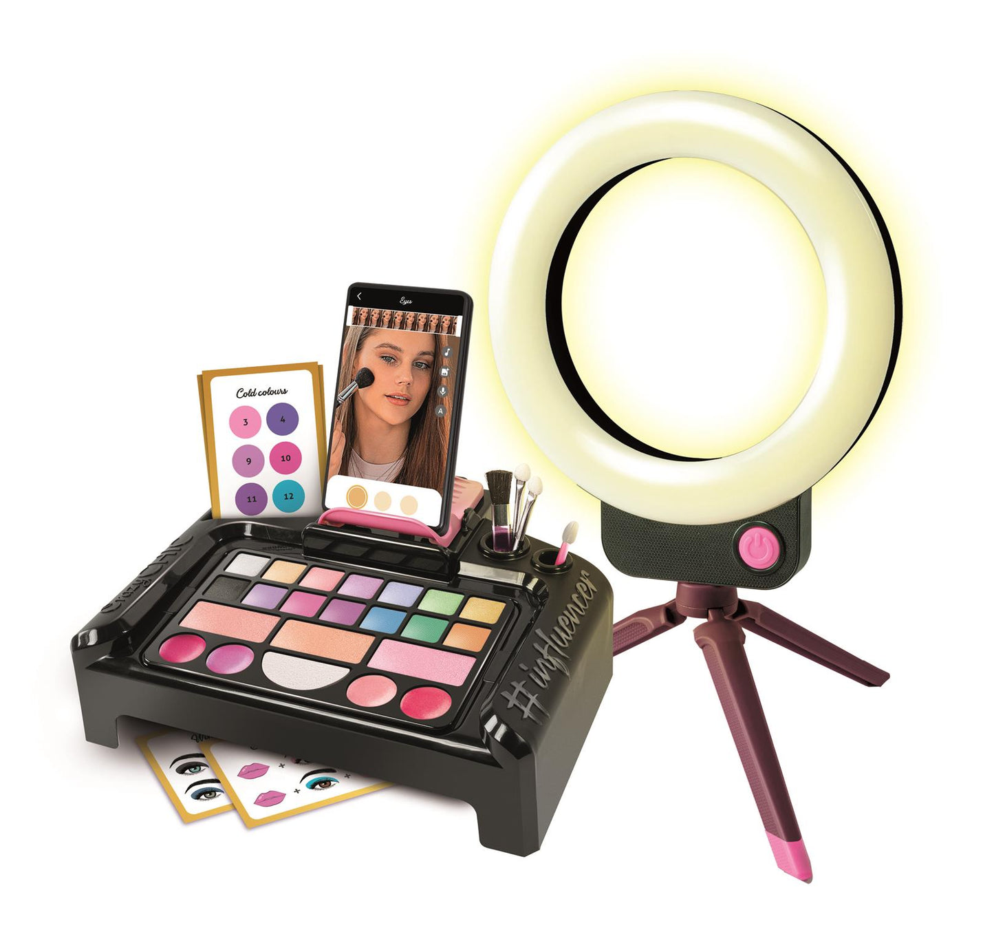 Clementoni Crazy Chic. Sminkstúdió lámpával 16653